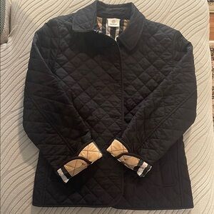 Classic Black Quilted Jacket